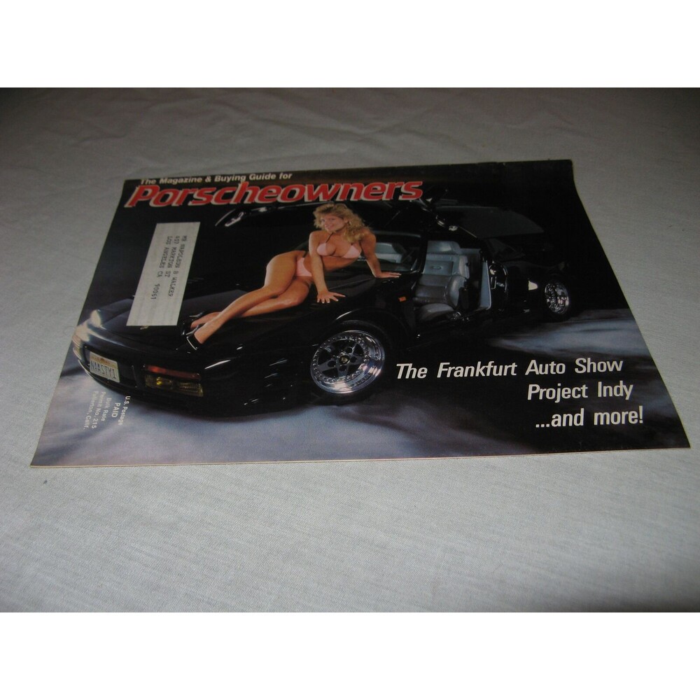 Porscheowners Magazine Porsche Winter 1987 Bikini Bathing Suit Model